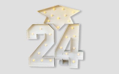 2024 Graduation Decorations Marquee Light Up Numbers Kit 